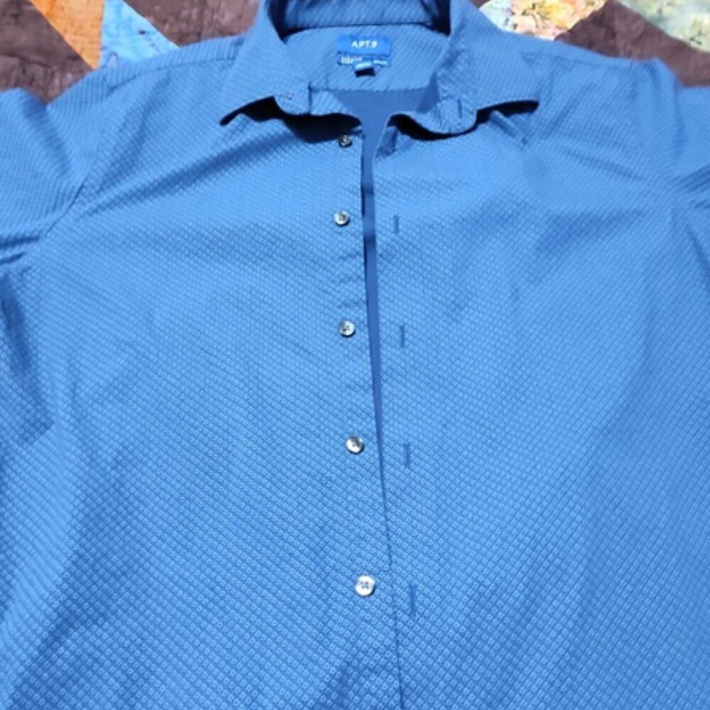 L, Pattern, Apt9 long sleeve shirt